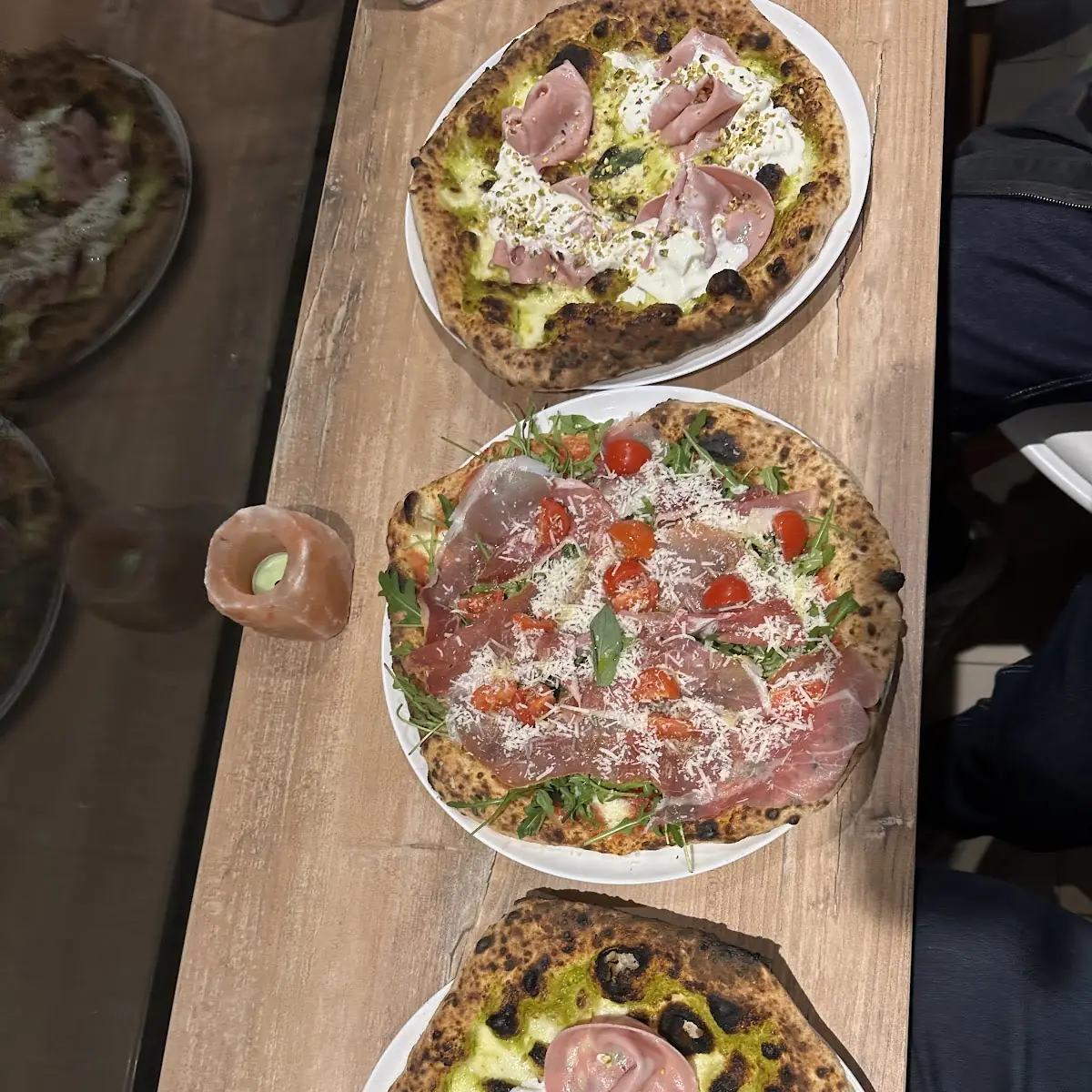 Pizza Pistacchio Mortadella