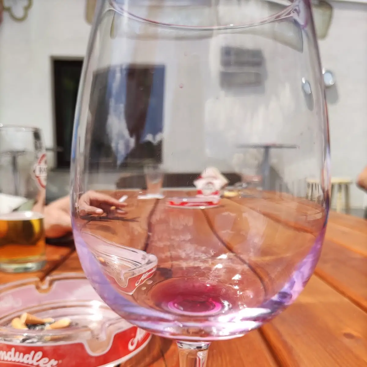Copa de Vino Vacia