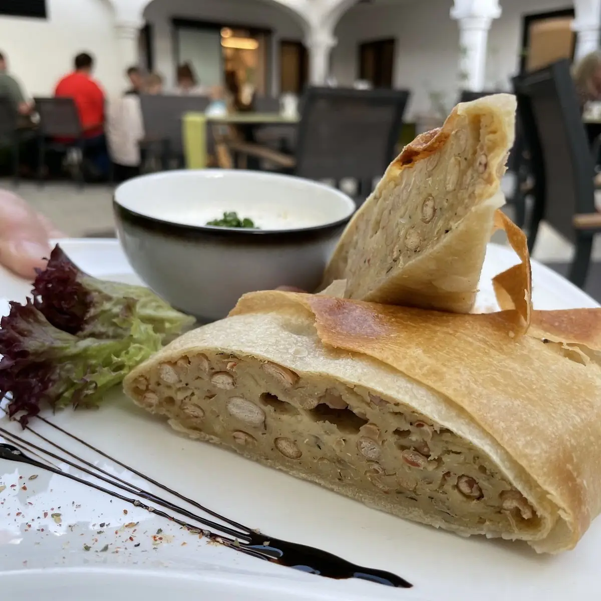 Bohnenstrudel