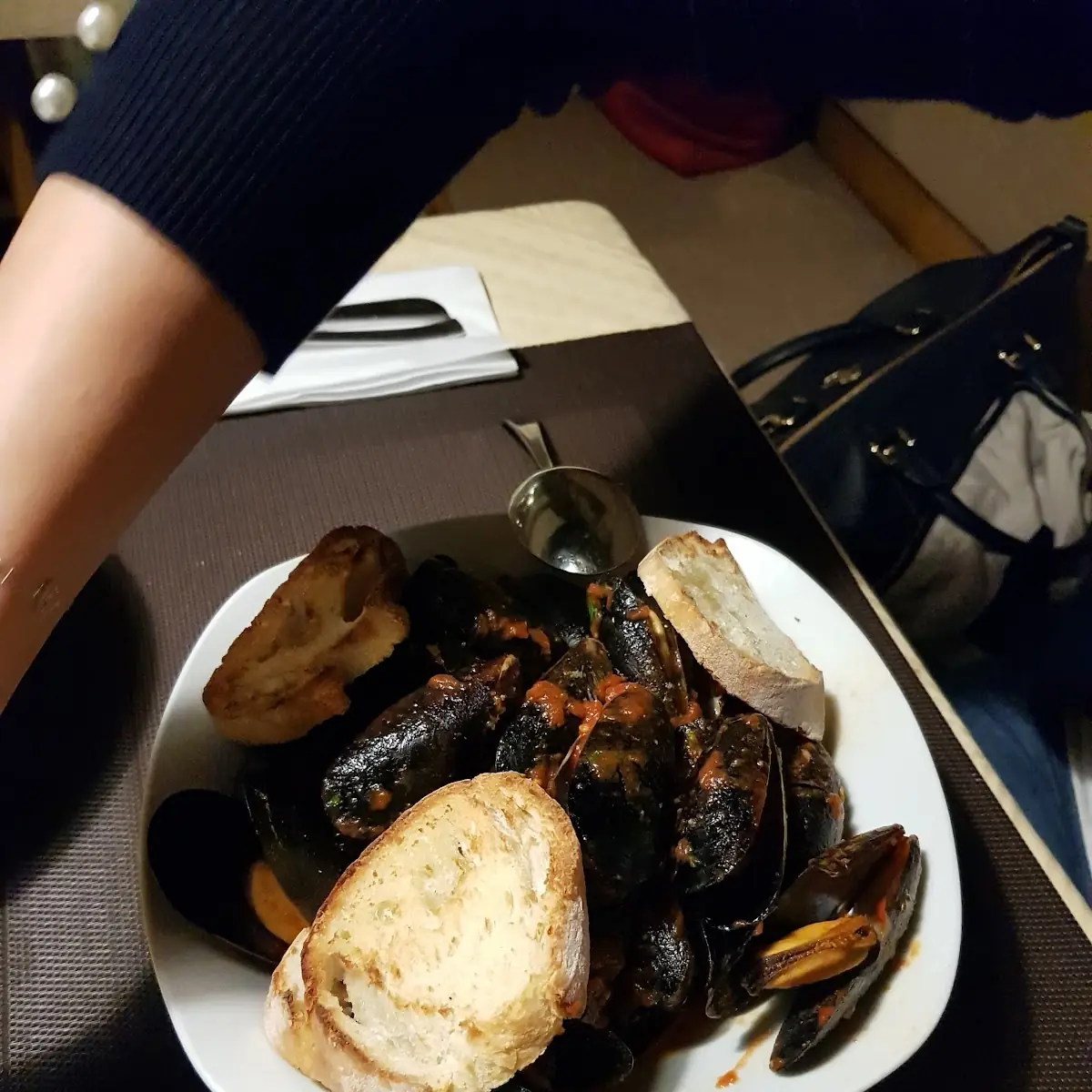 Miesmuscheln In Tomaten Sauce