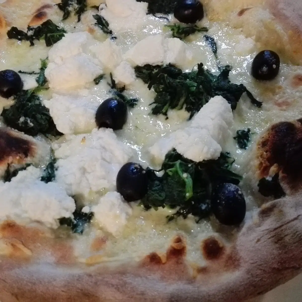 Pizza Ricotta E Spinaci