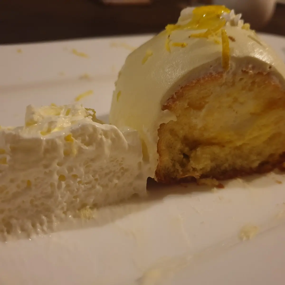 Profiterol Bianci