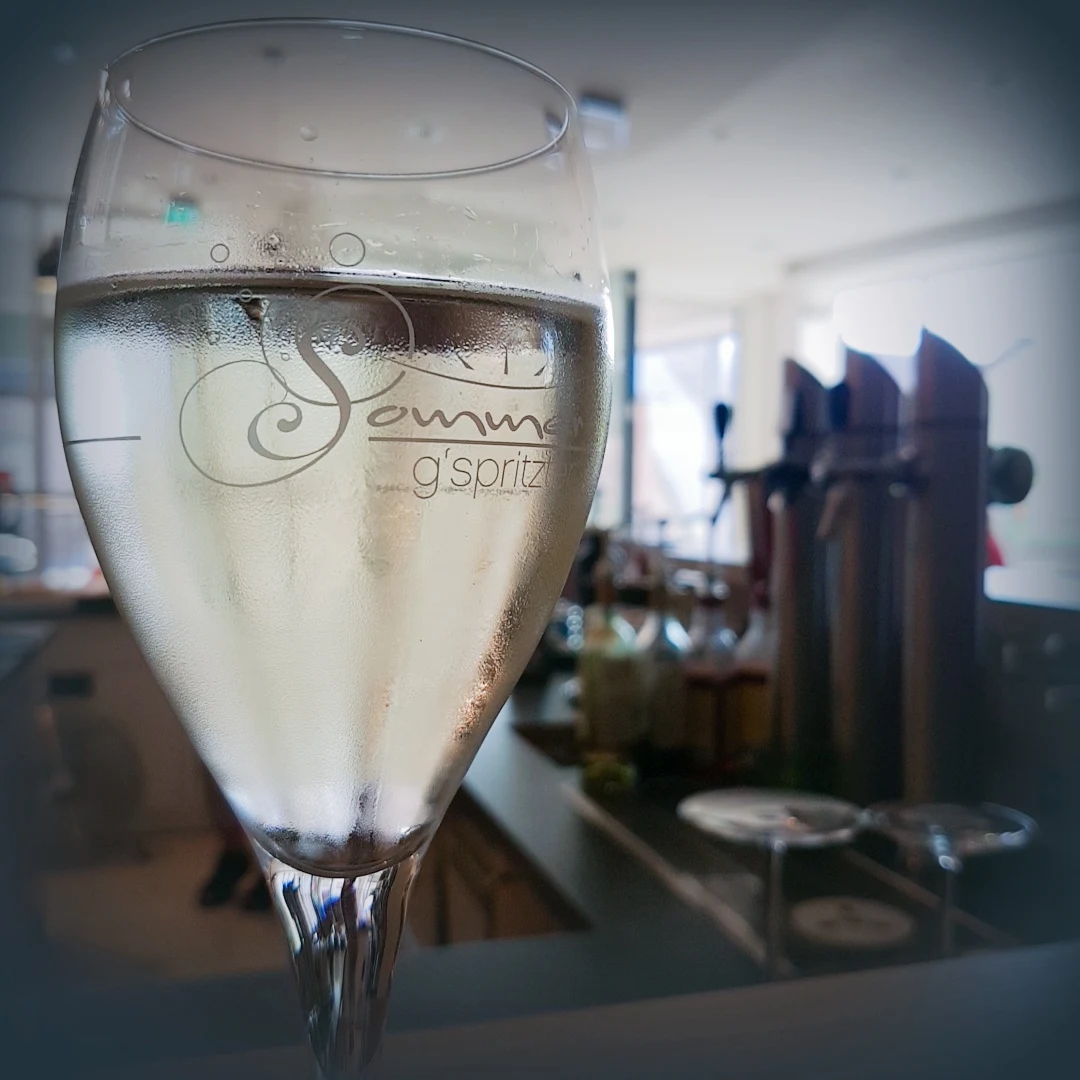 Weißer Spritzer