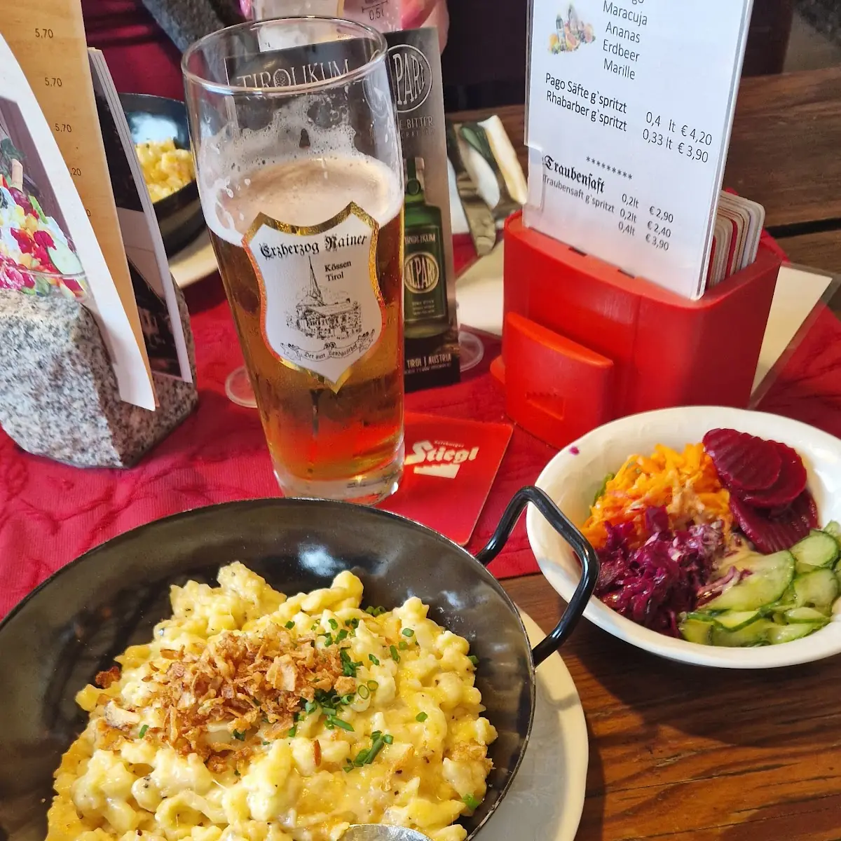 Käsespätzle Saulecker