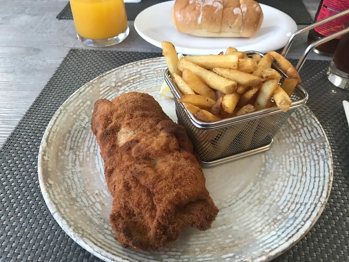 Cordon Bleu Vom Schwein Mit Pommes