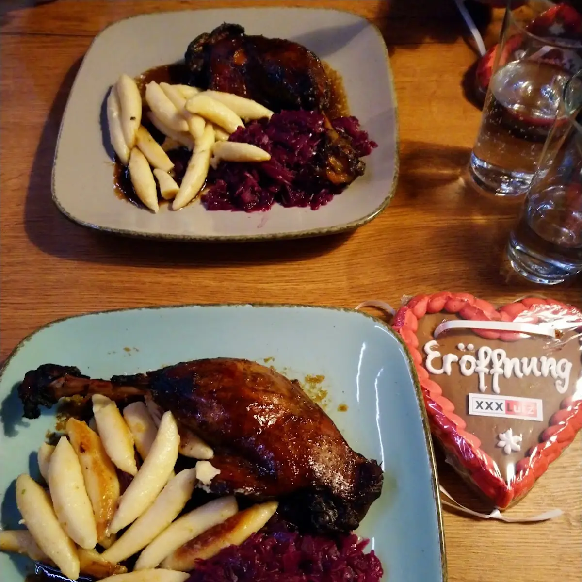 Ente Mit Rotkraut