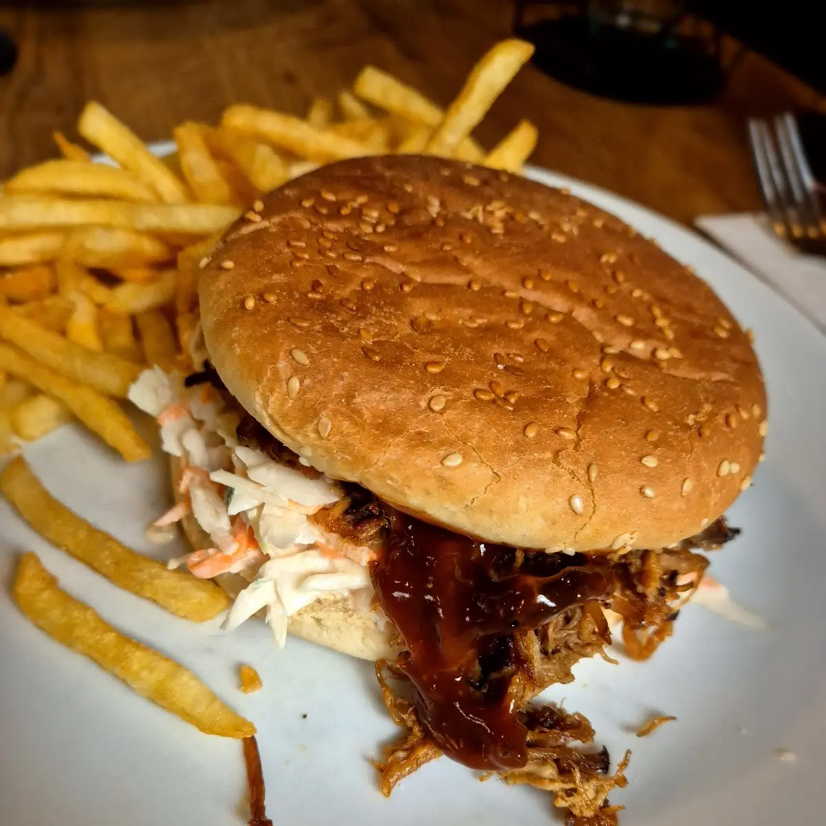 Pulled Pork Burger