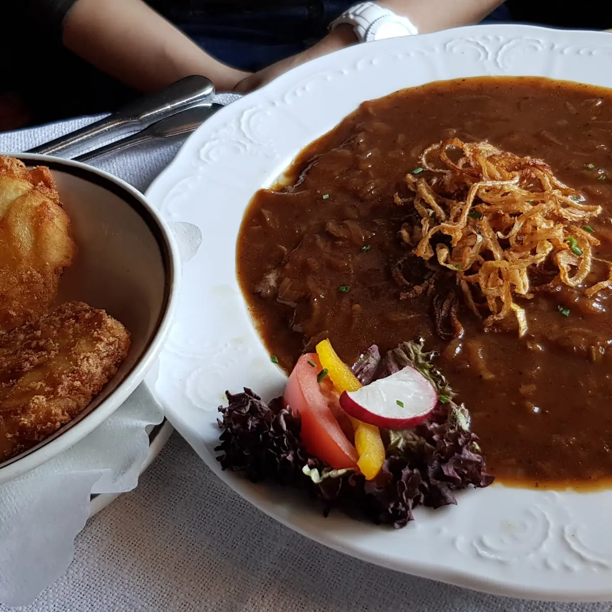 Zwiebelrostbraten Mit Rösti
