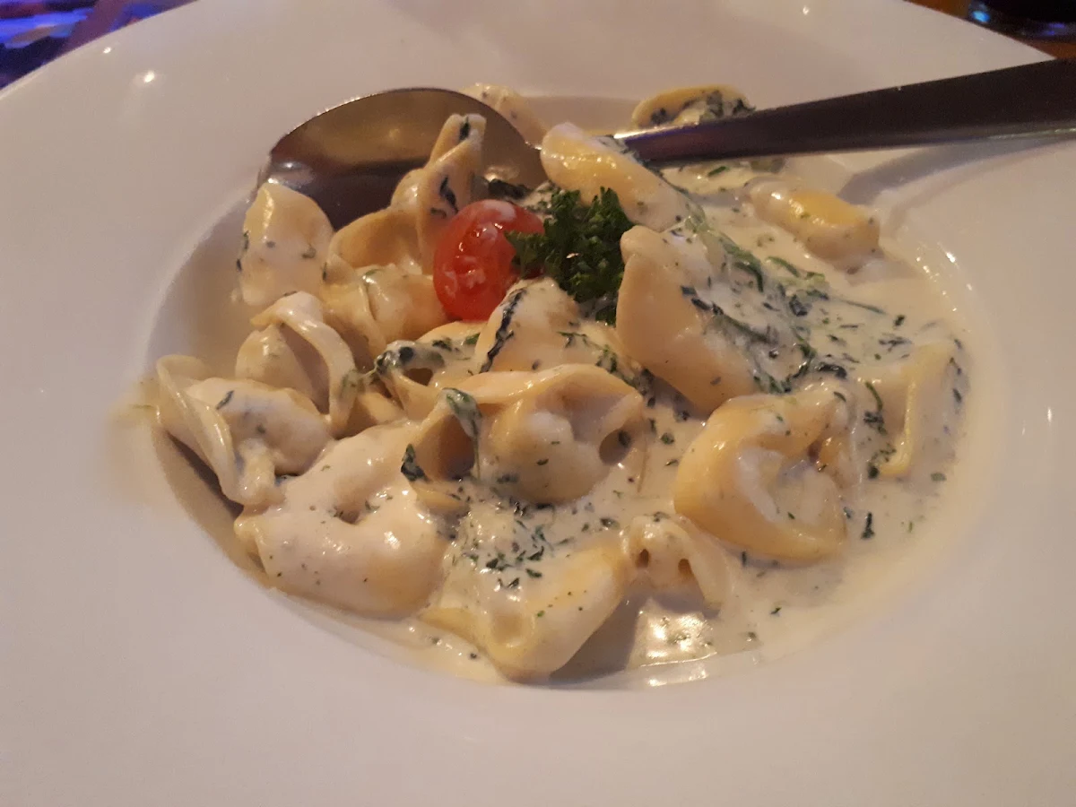 Tortellini Gorgonzola Mit Spinat