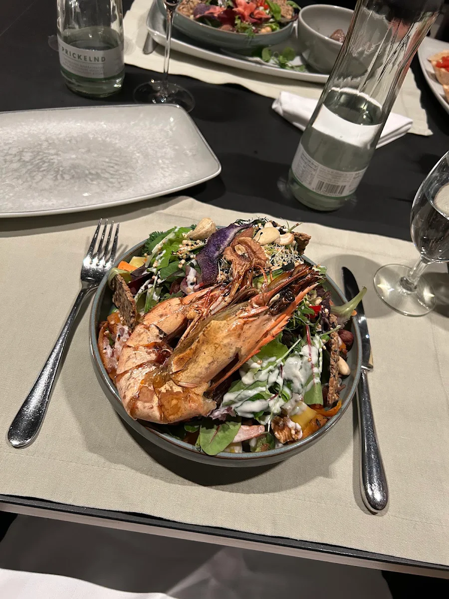Bowl Mit Garnelen