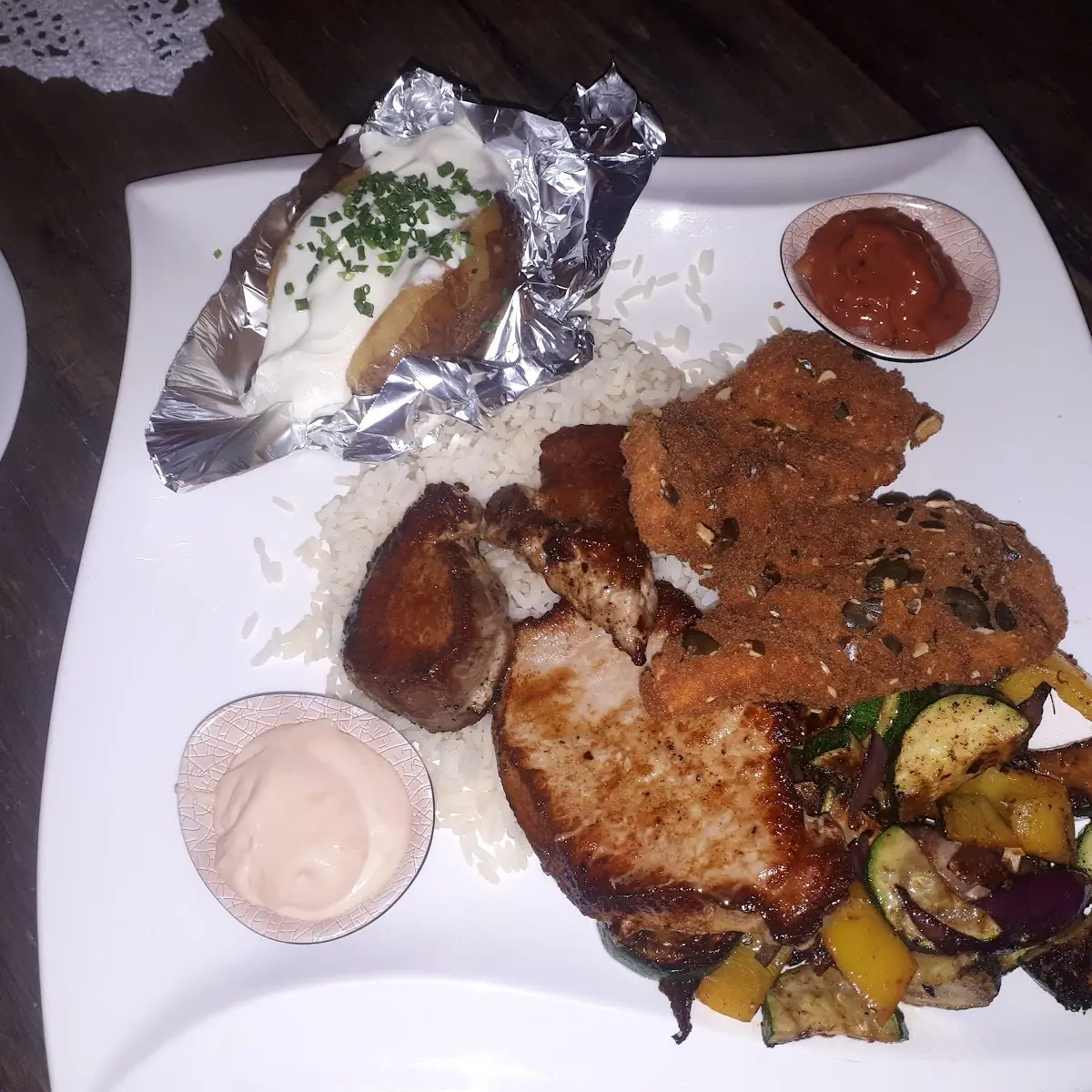 Gemischter Grillteller