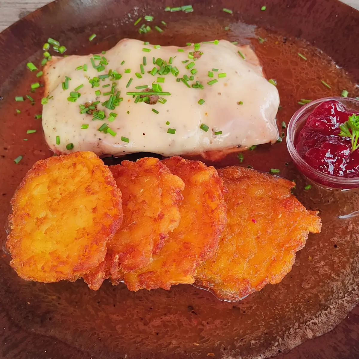 Schweinemedaillons Mit Röstinchen