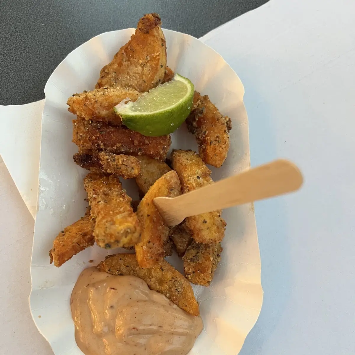Kürbis Fries