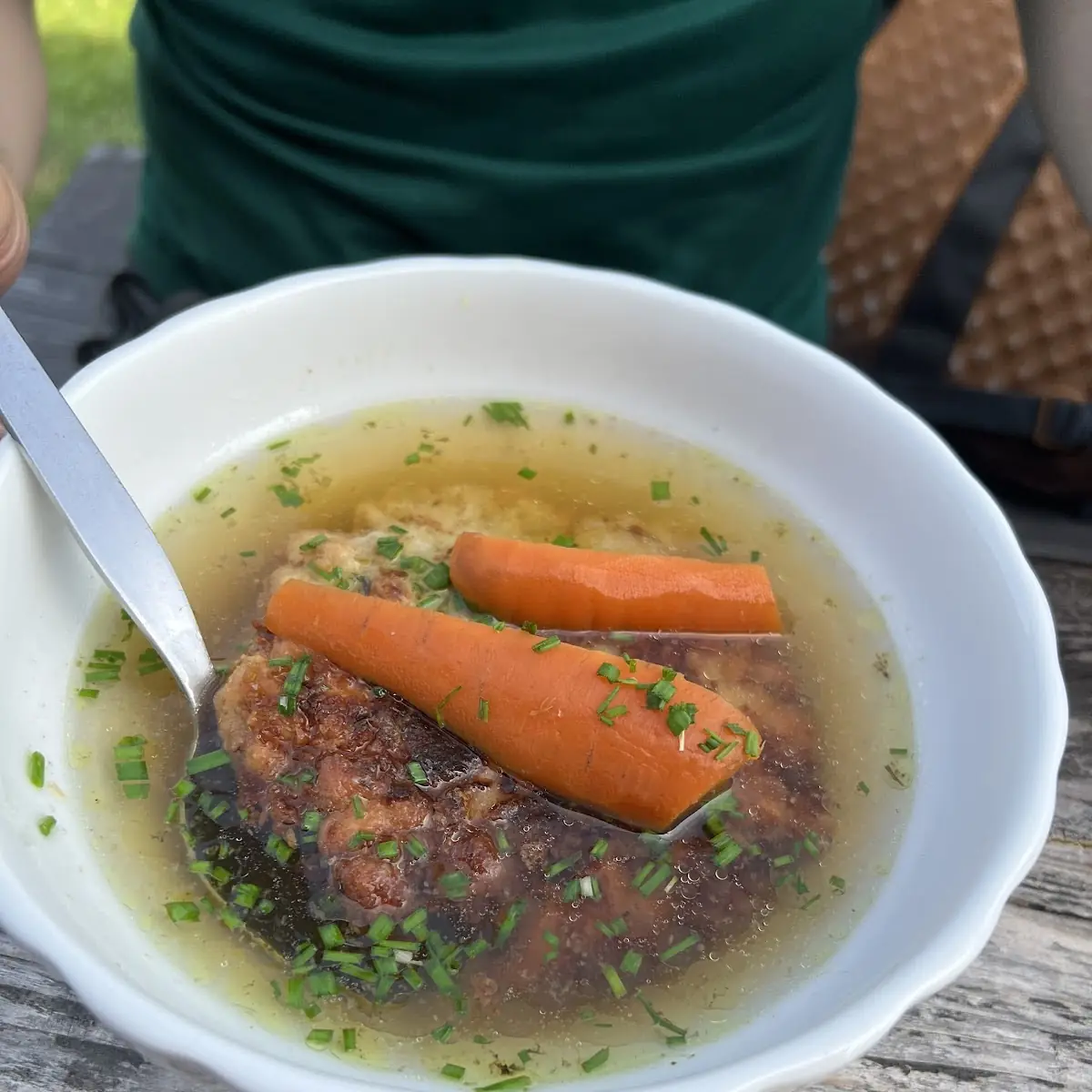 Kaspressknödelsuppe