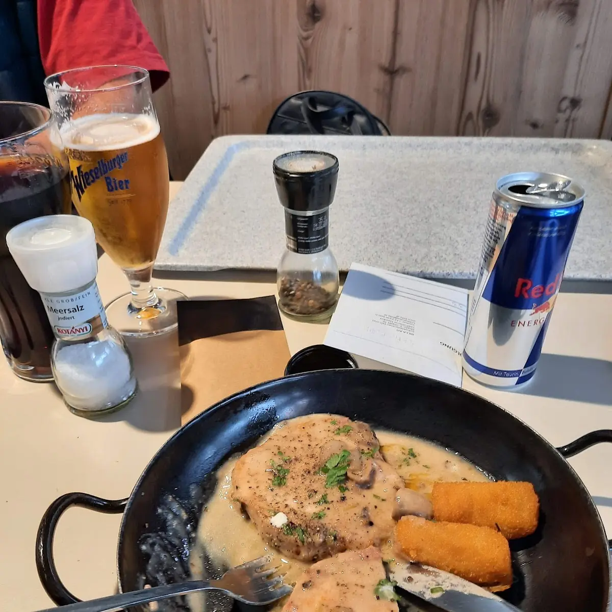 Jaeger Pfanne, BILLA Plus Restaurant