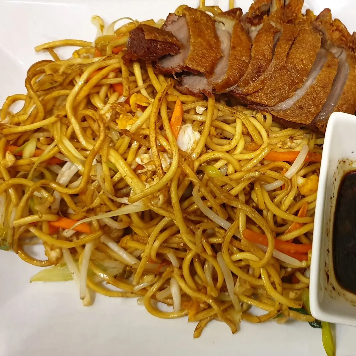 Ente Nudeln