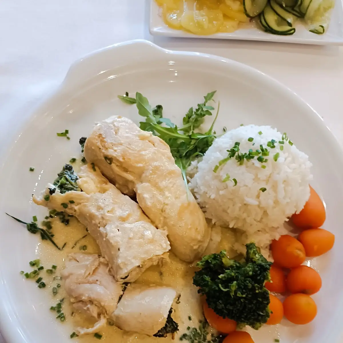 Hühnerbrust Gefüllt Mit Spinat Und Käse
