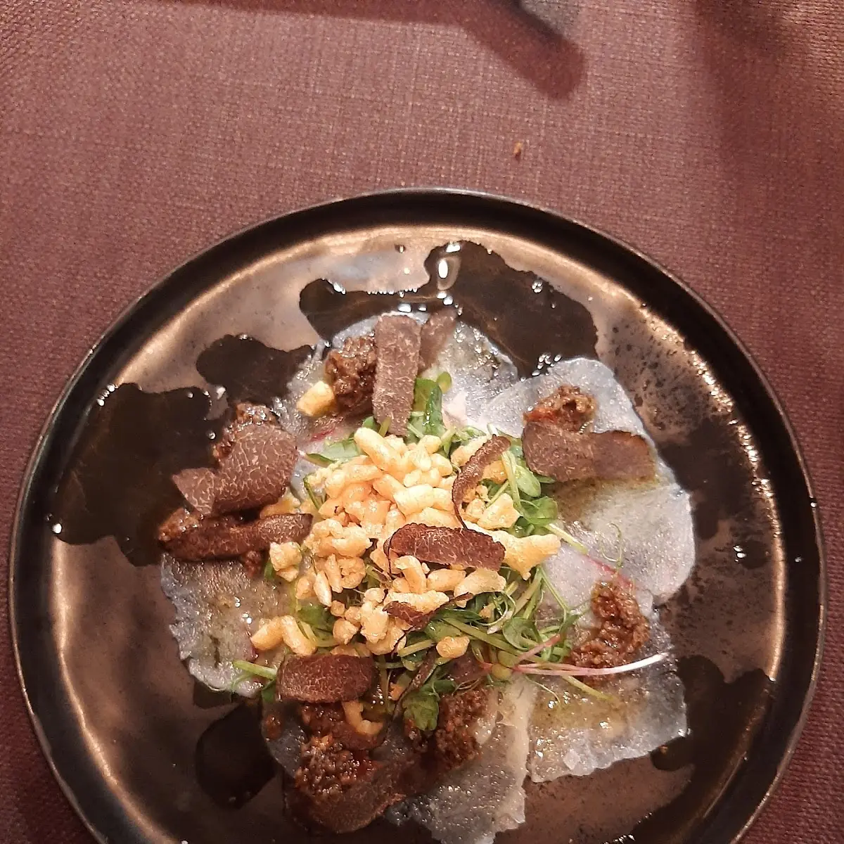 Seeteufel Carpaccio