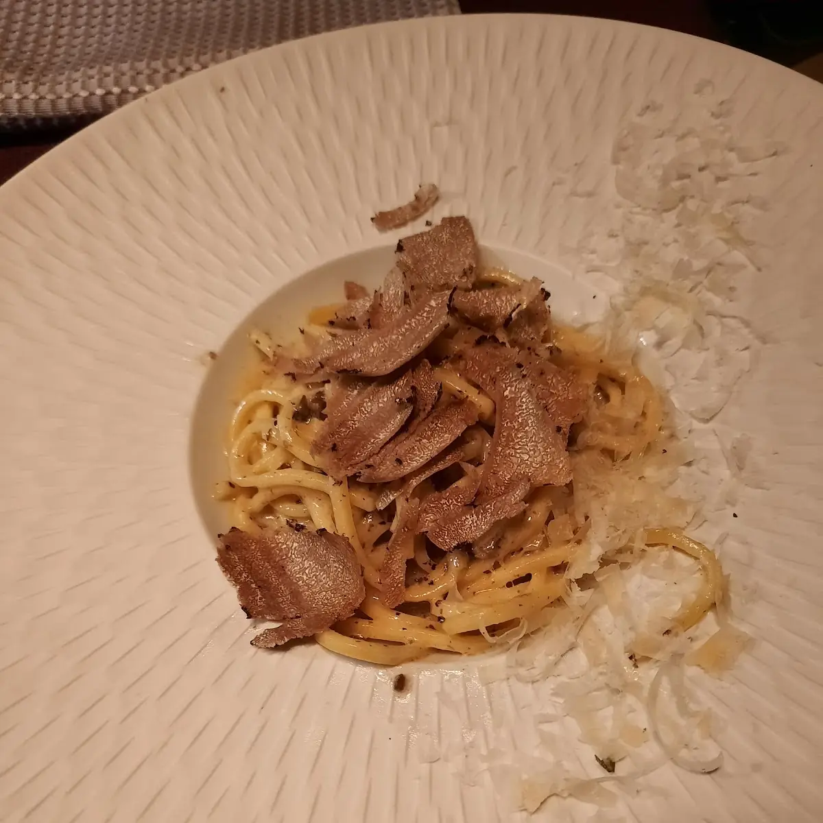 Spaghetti Mit Trüffel