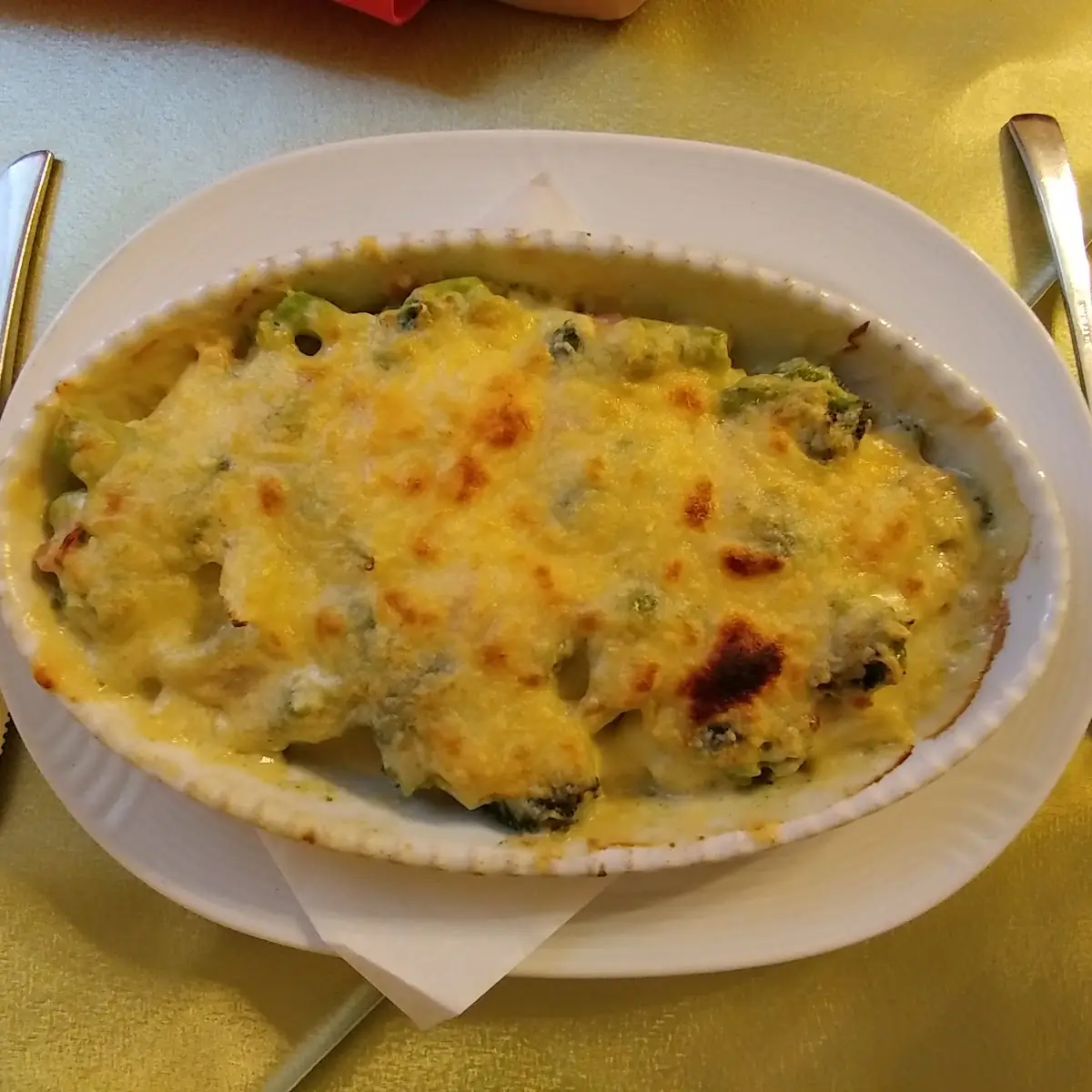 Brokkoli Mit Käse Überbacken