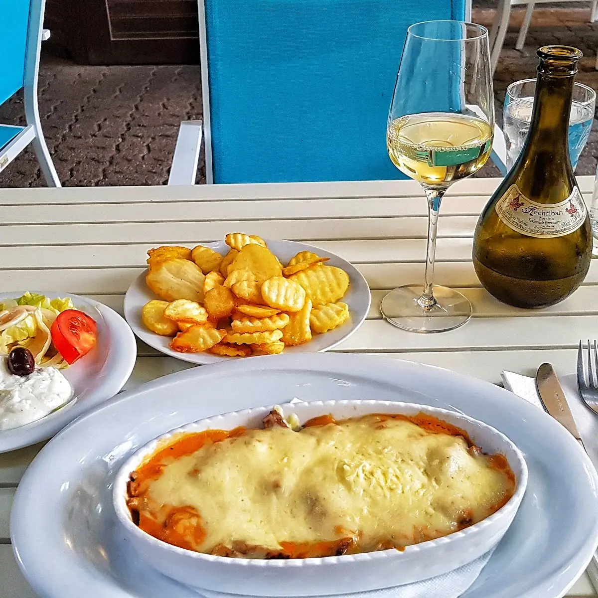 Gyros Mit Metaxasauce