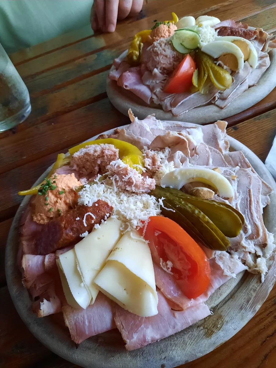 Fleisch Käse Platte