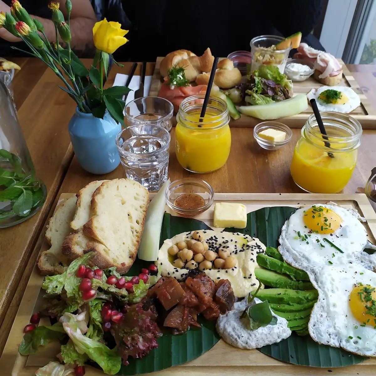 Vegetarisches Frühstück Orientalisch