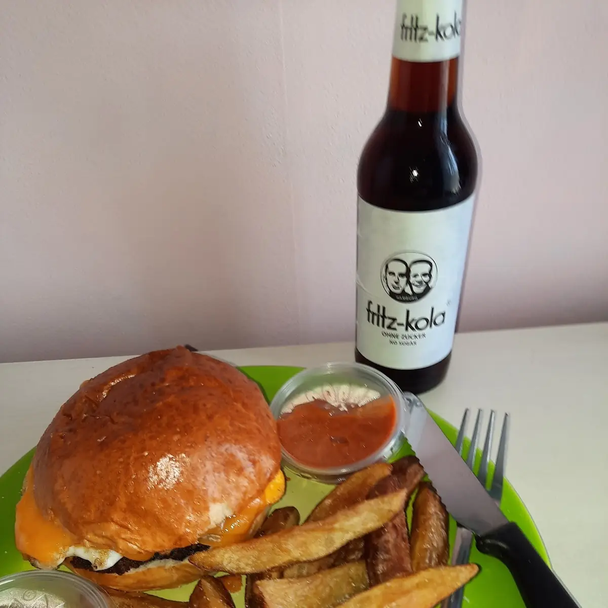 Veggie Burger Menü
