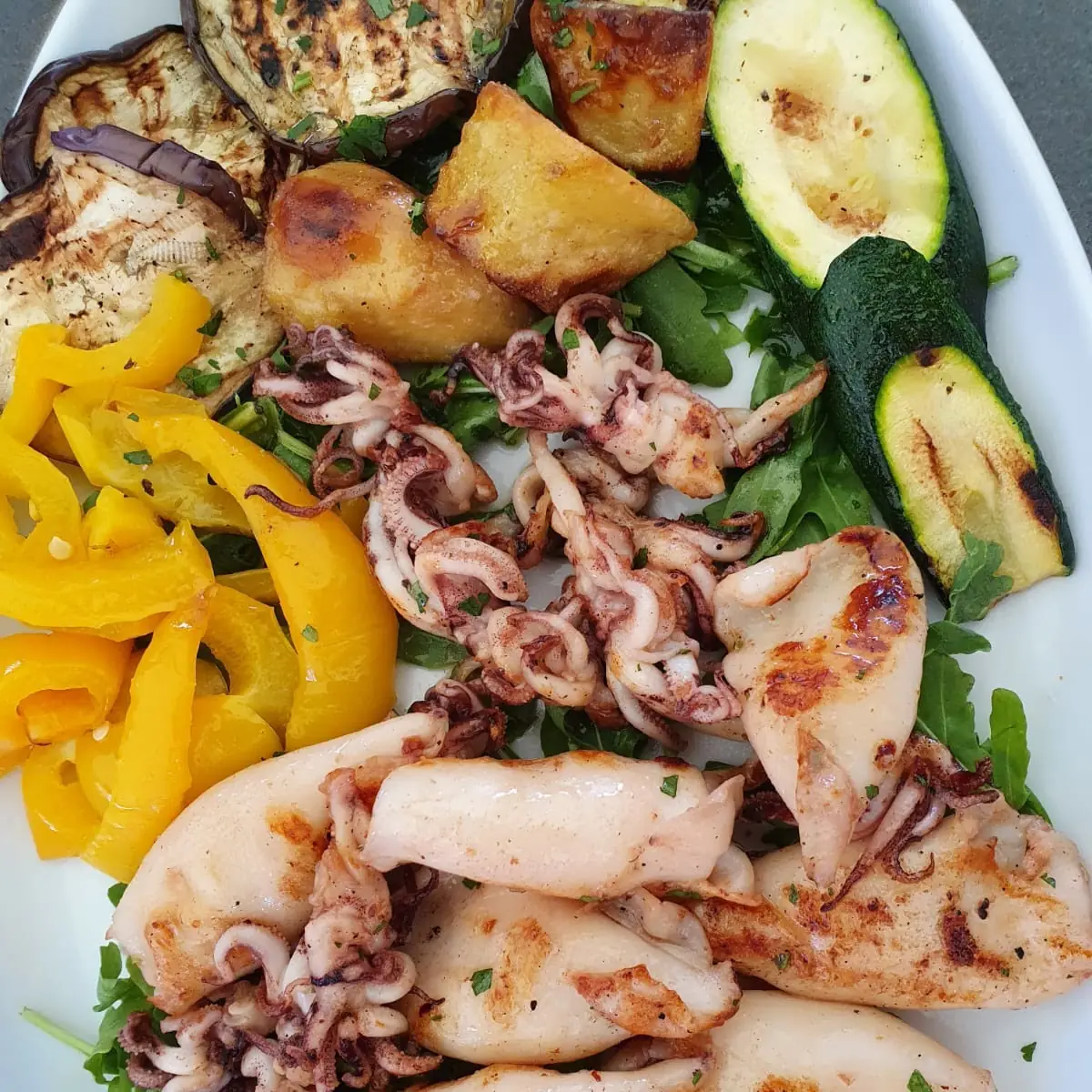 Calamari Alla Griglia
