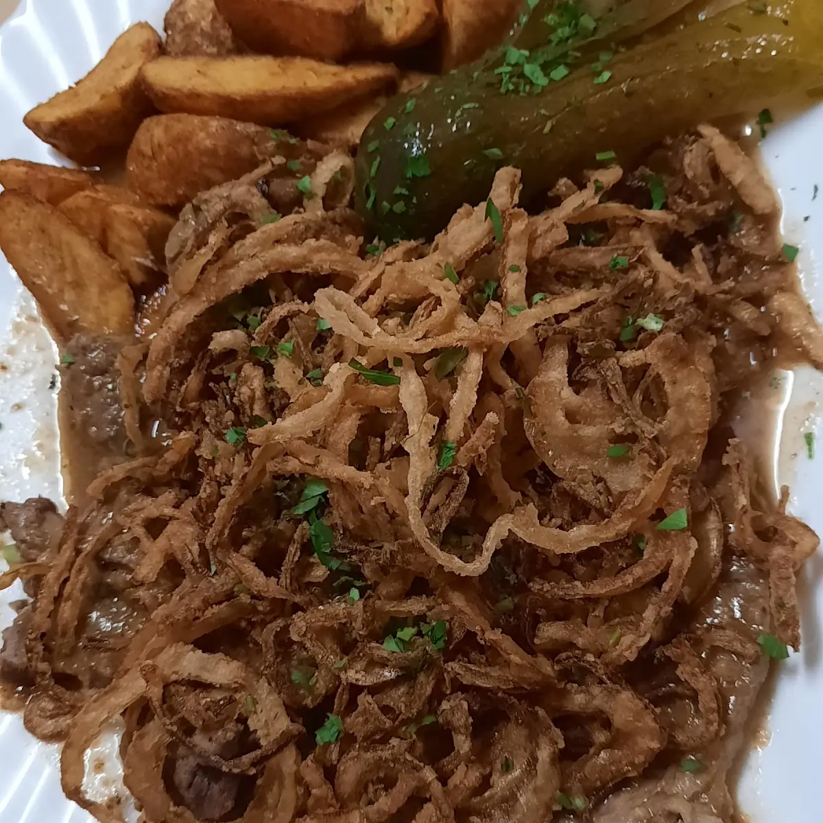 Zwiebelrostbraten