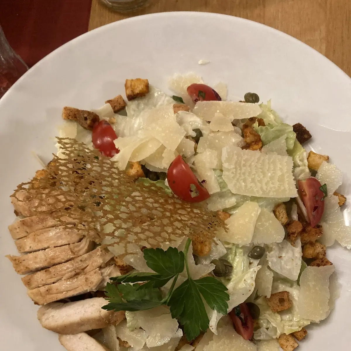 Caesar Salad Mit Hähnchen