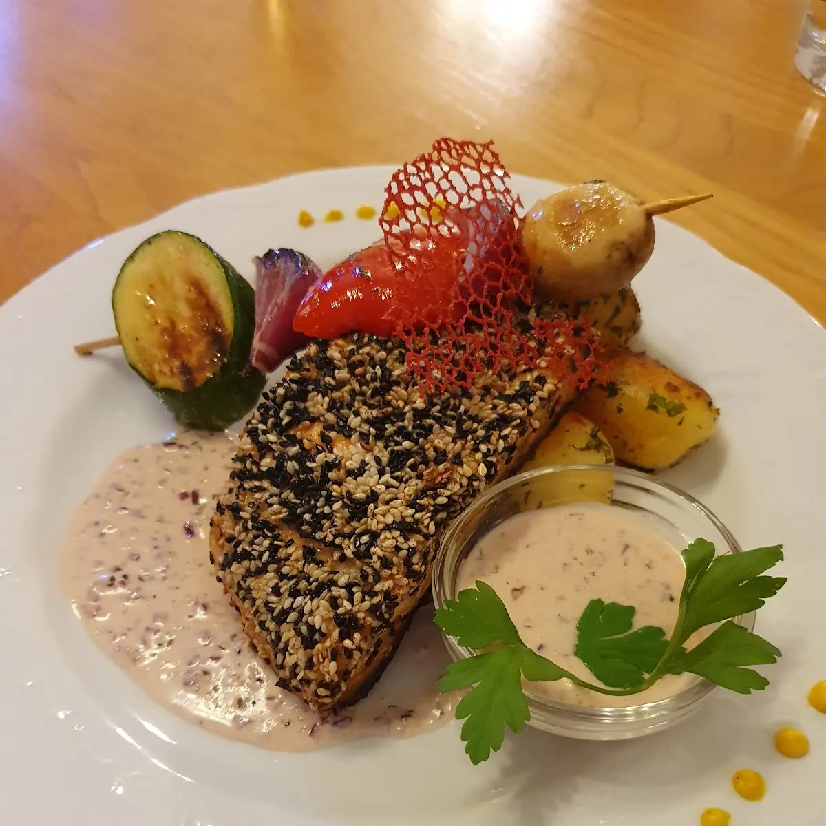 Lachsfilet