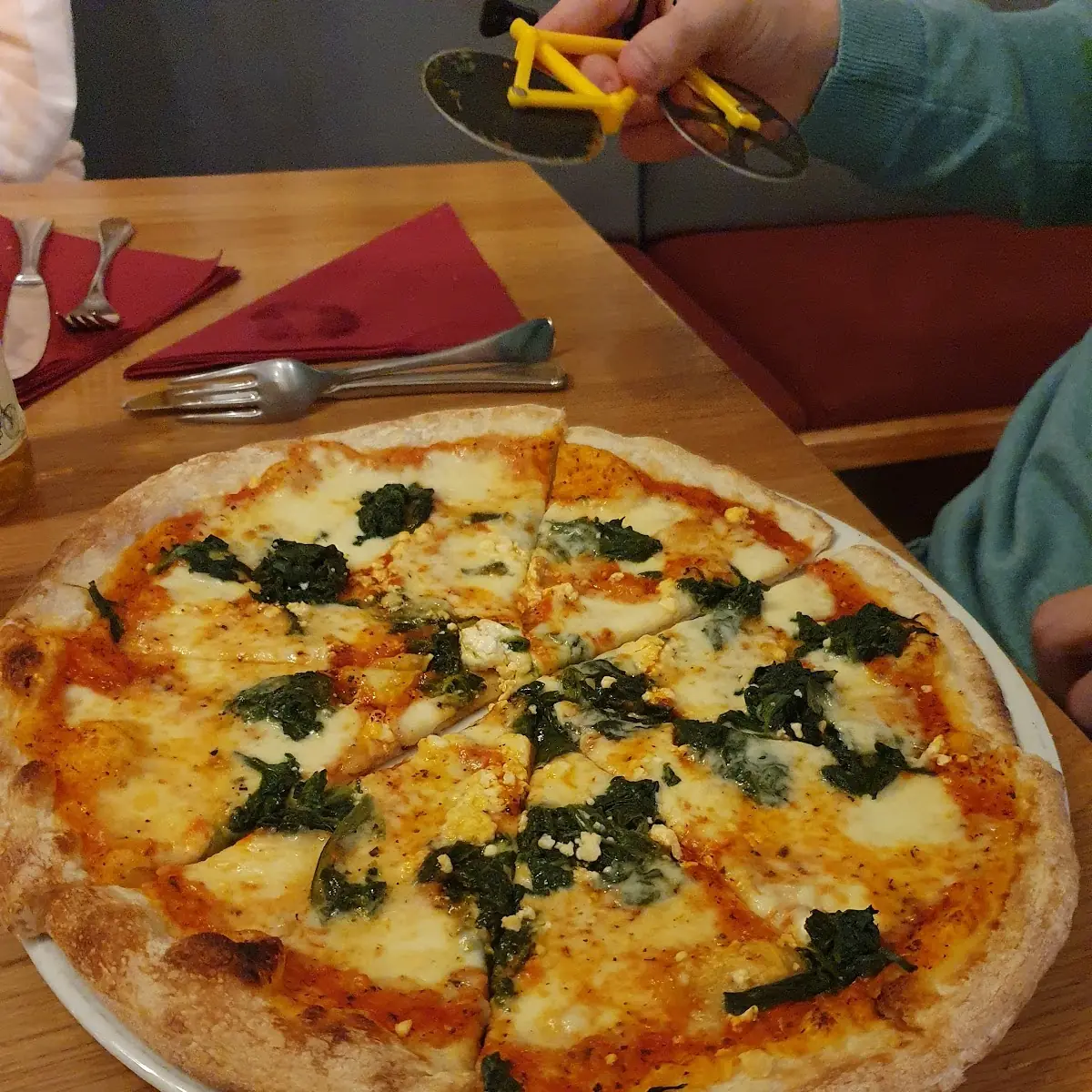 Pizza Spinaci