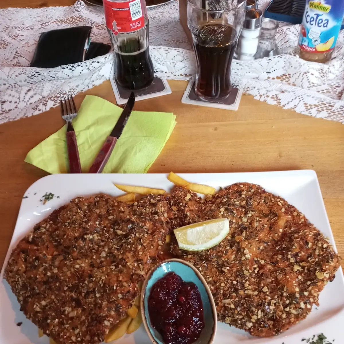 Kürbiskernschnitzel