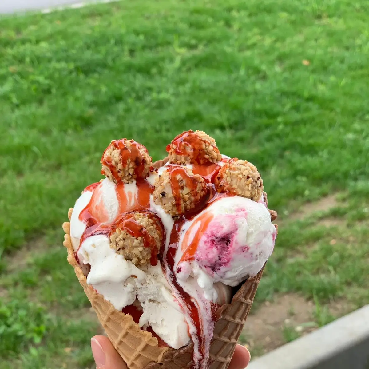 Eis Früchte