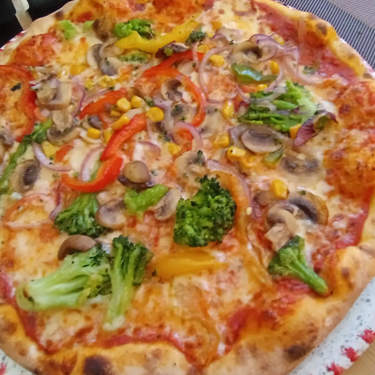 Pizza Mit Gemüse