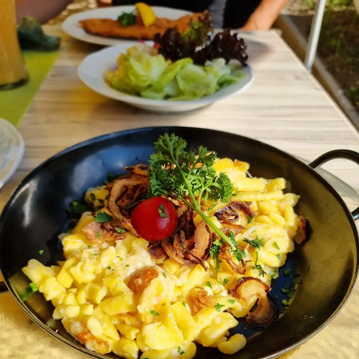 Hauspfandl Mit Spätzle