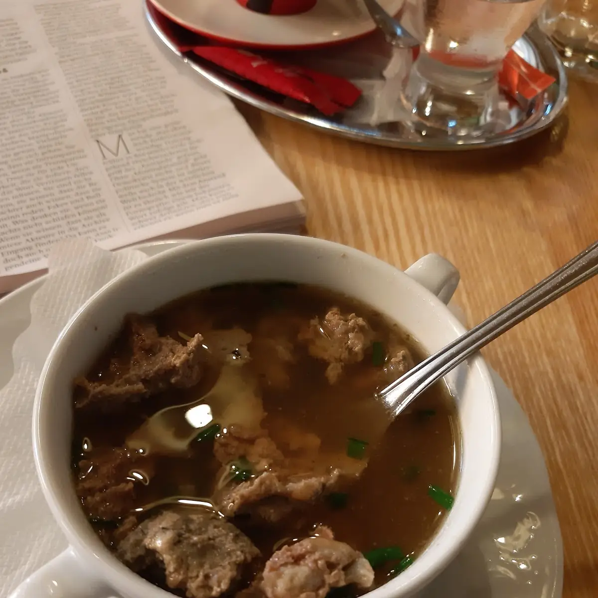 Leberknödelsuppe