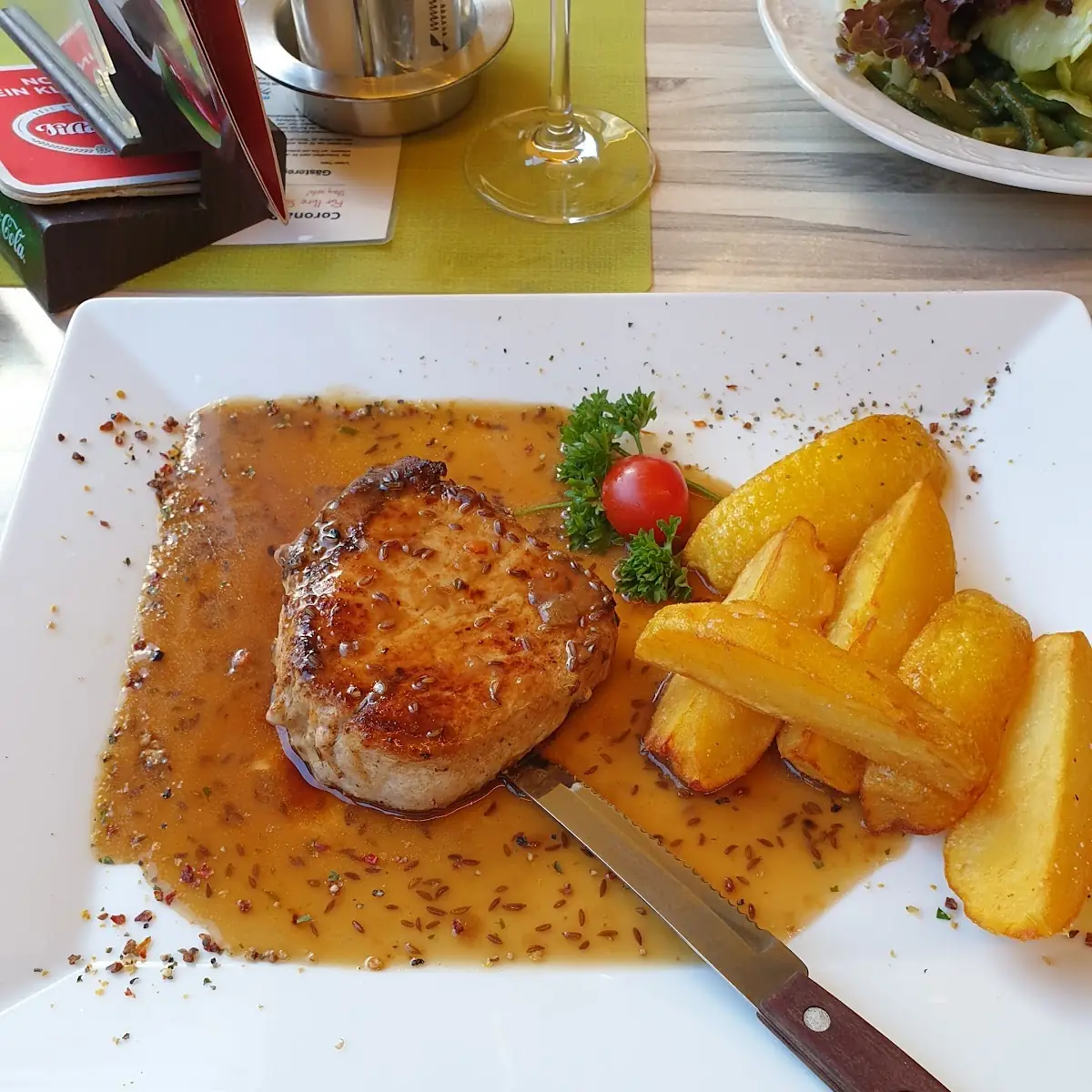 Pfeffersteak Rinderfilet In Pfeffersauce