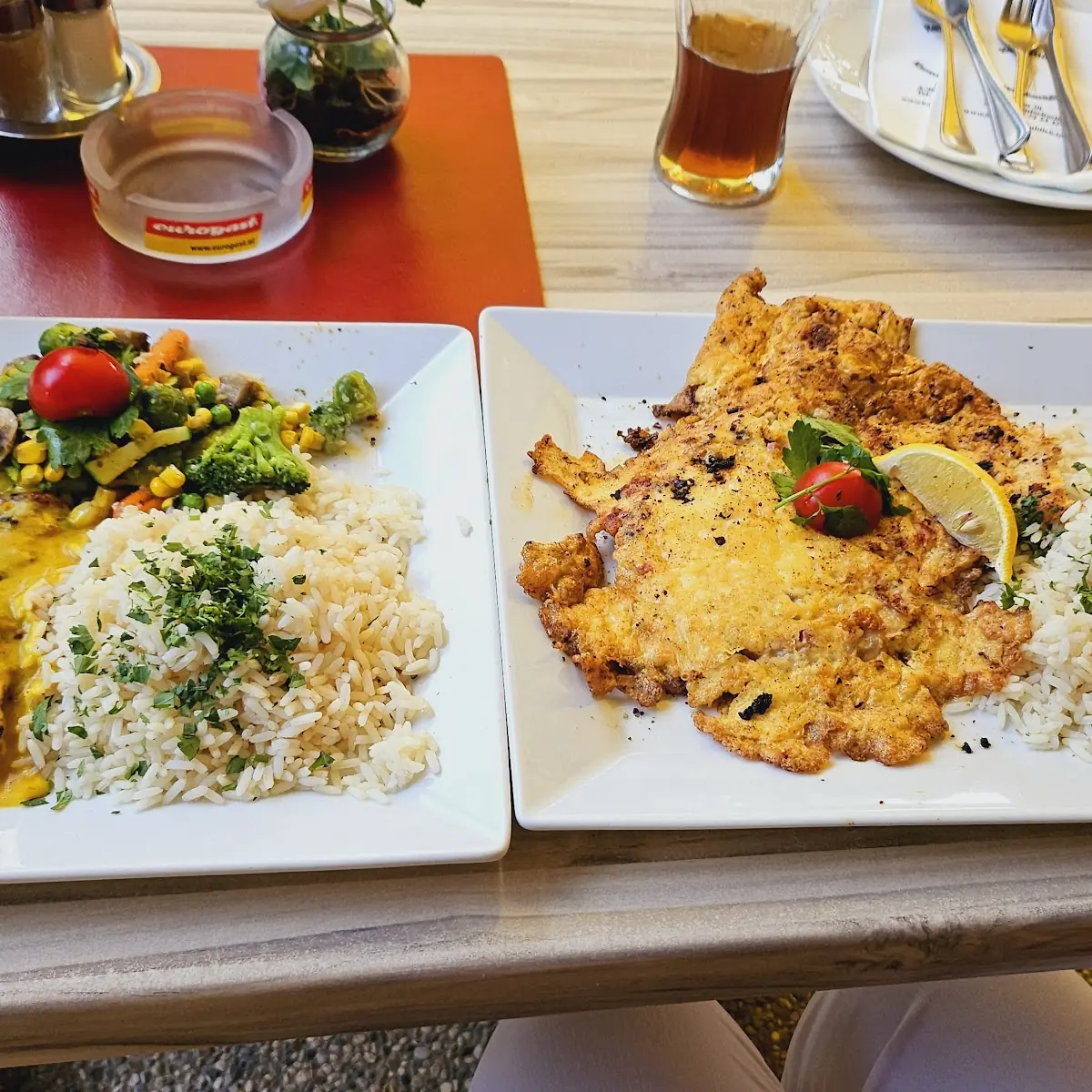 Putenschnitzel In Kokoscurrysauce
