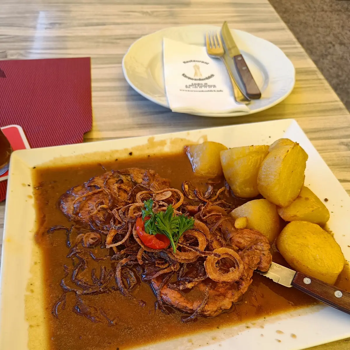 Zwiebelrostbraten