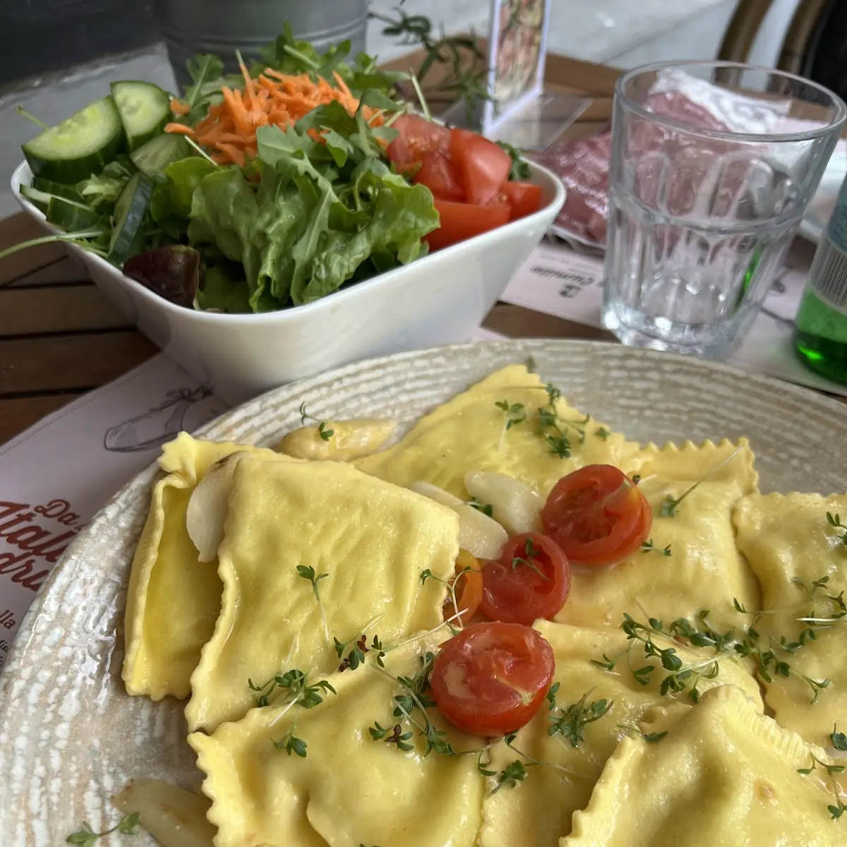 Gefüllte Ravioli