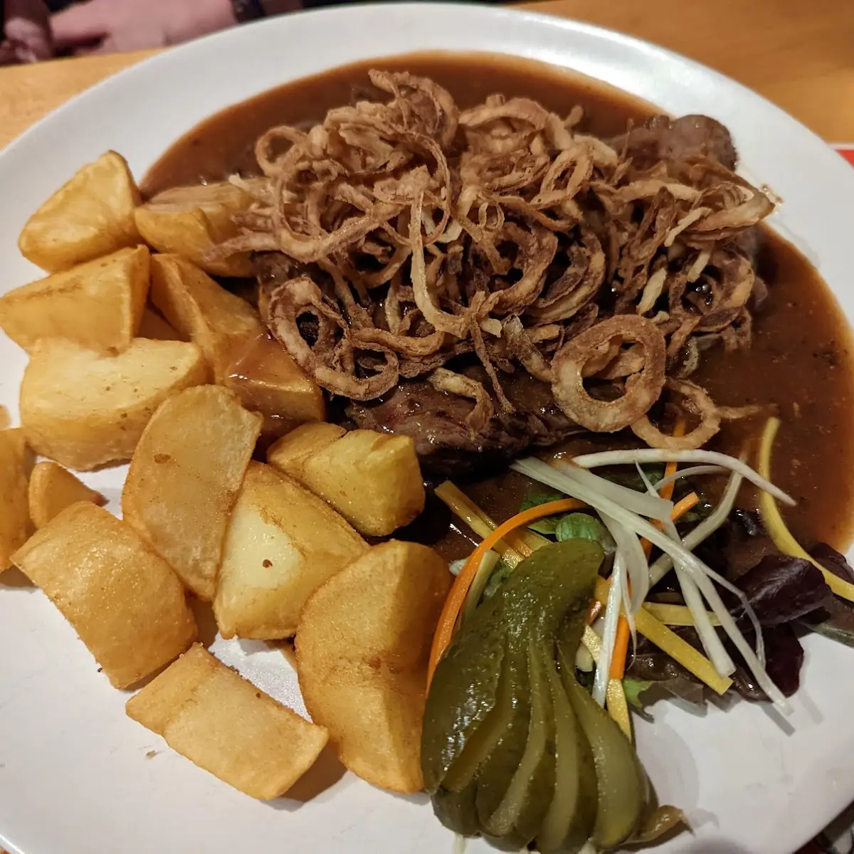 Zwiebelrostbraten