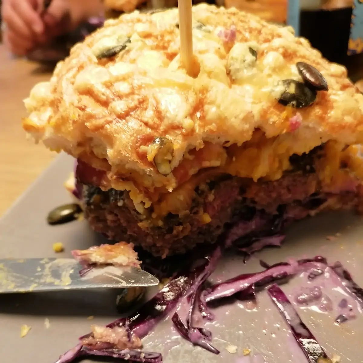 Burger Des Monats Mit Ziegen Patty