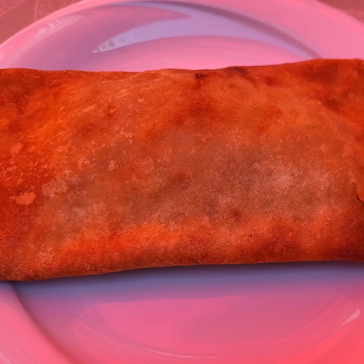 Platte Frühlingsrolle