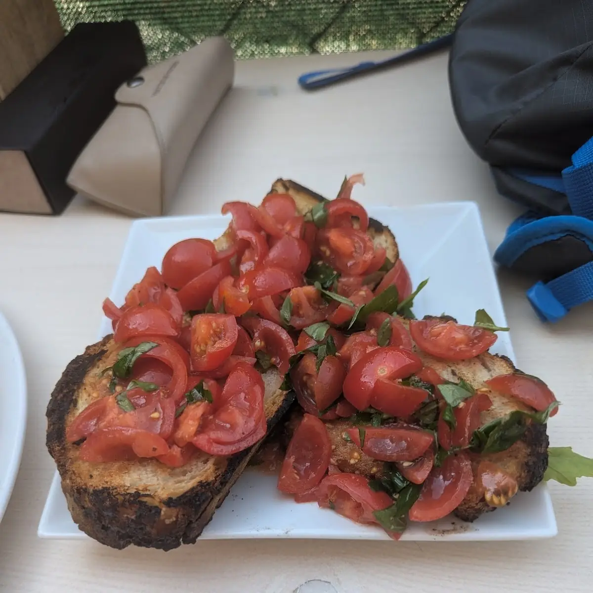 Bruschetta Con Pane Della Casa