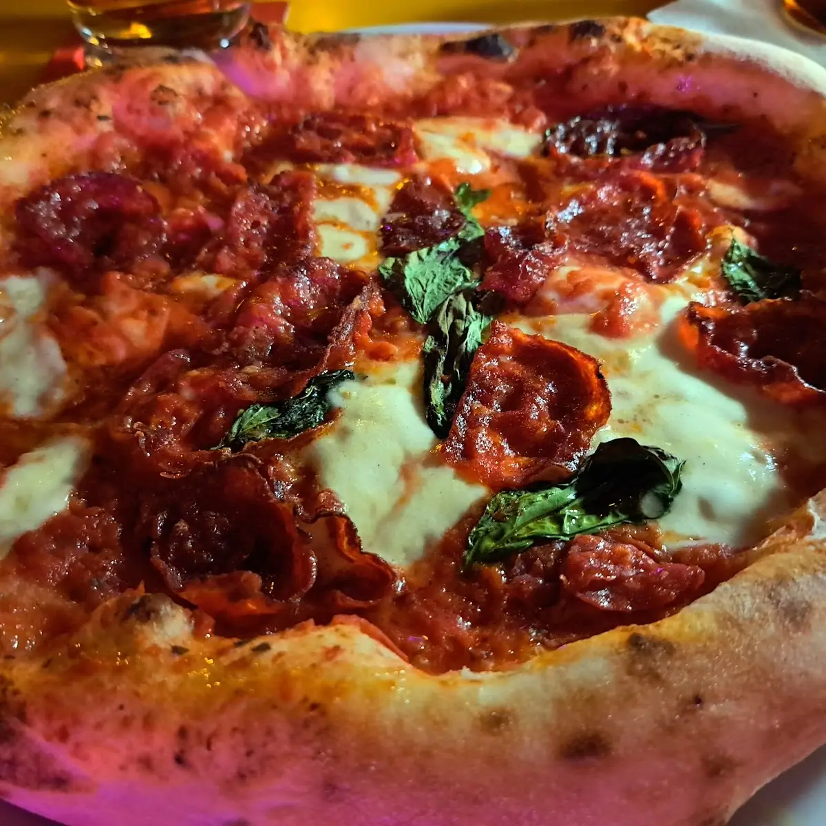 Pizza Diavola Con Nduja E Burrata Hot Chilli