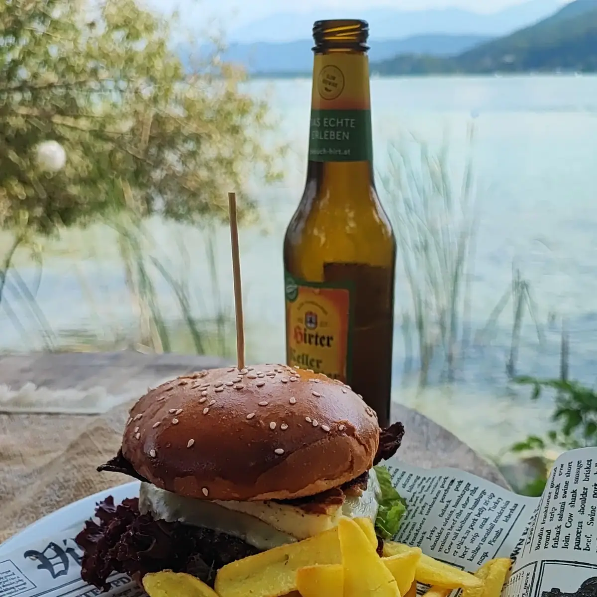 Beef Bürger Mit Halloumi