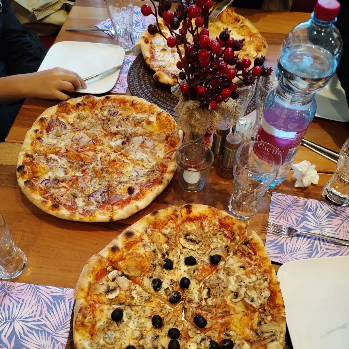 Pizza Margaritas Et Hawaiian