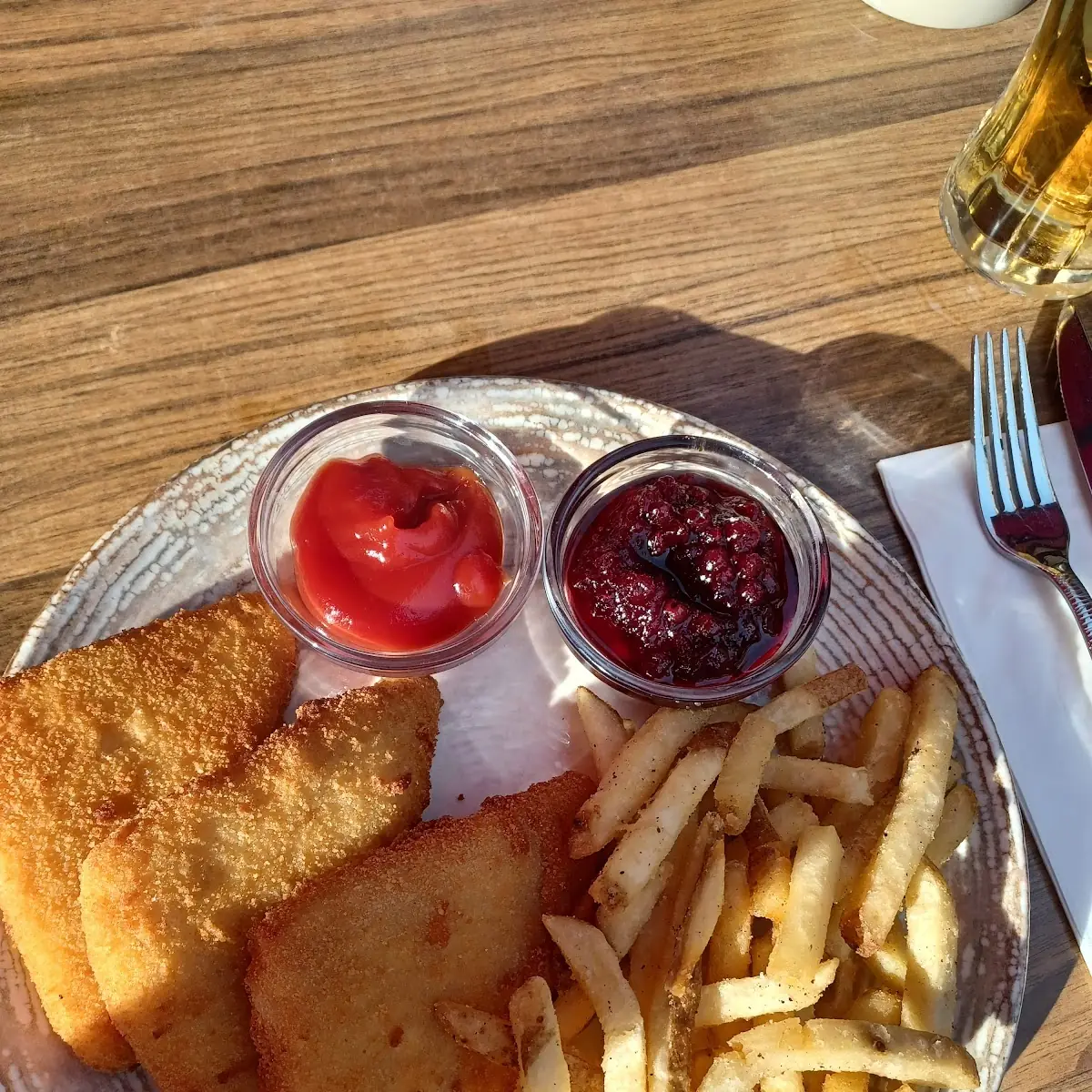 Gebackener Emmentaler